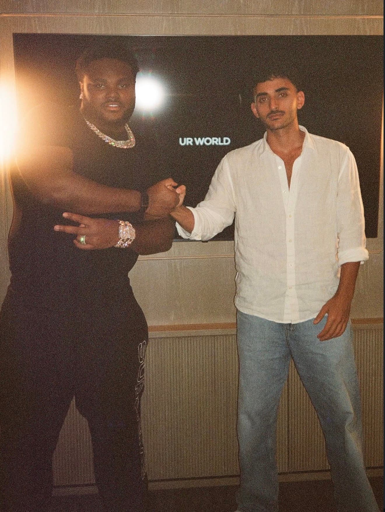 Tee Grizzley at UR World recording studio