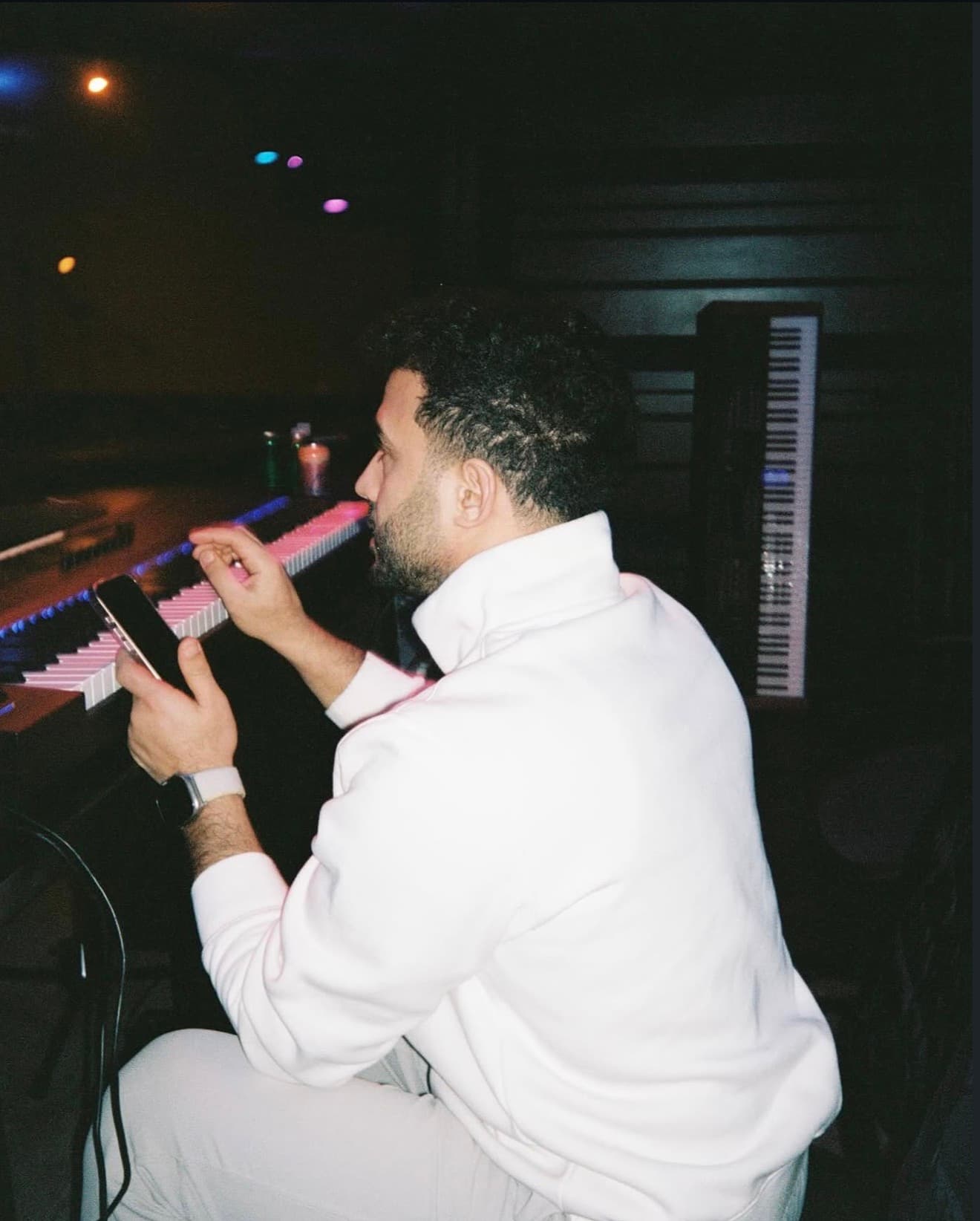 Mohamed Tarek at UR World recording studio
